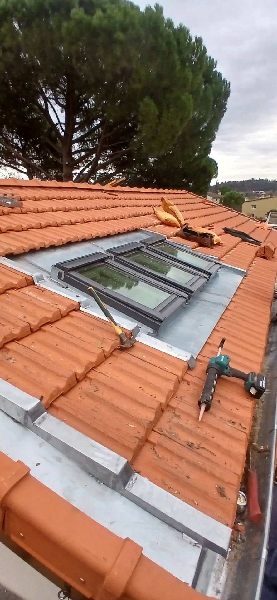 Toiture après rénovation