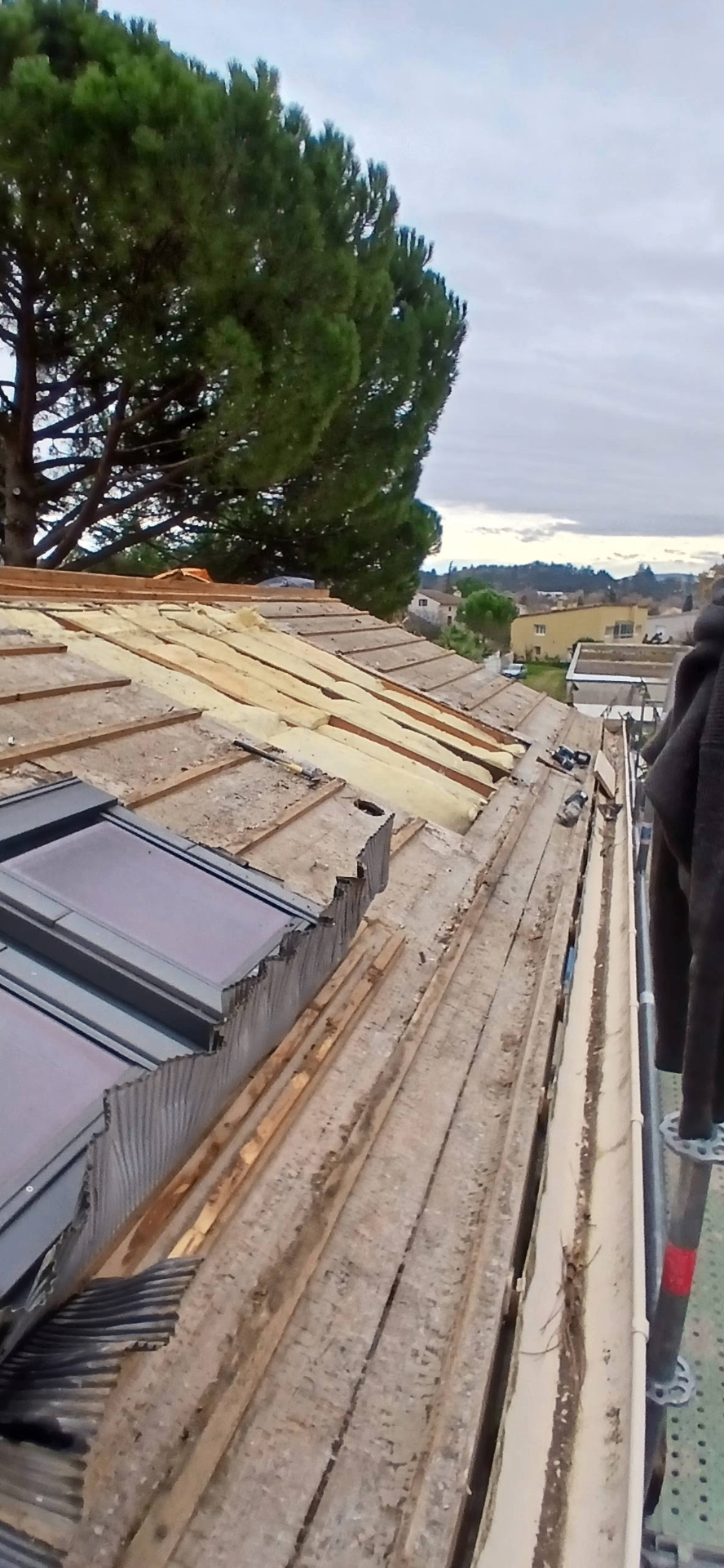 Toiture avant rénovation